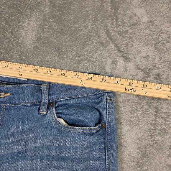 Abercrombie & Fitch Jeans Womens 8 Blue Emma Bootcut Low Rise Denim Y2K - Picture 6 of 8